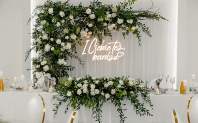 Neon na&nbsp;wesele – atrakcja weselna | Napis LED na&nbsp;ściankę weselną